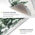 Winter Pine Tree Dish Drying Mat - Image 3
