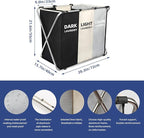 180L Large Laundry Basket, Freestanding Laundry Hamper, Collapsible Tall - Image 2