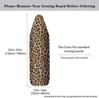 Leopard Print Ironing Board Cover Heavy Duty Thick Padding Scorch Resistant - Image 5