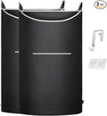 XL Hanging Laundry Hamper, Over Door/Wall Mount, Large Capacity, Modern Design by MakeLifeSimpleandEfficient
