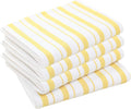COTTON CRAFT Oversized Kitchen Towels -4 Pack 100% Cotton Basketweave Tea Dish by COTTONCRAFT