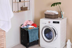 42L Collapsible Plastic Laundry Baskets, Foldable Laundry Hamper - Image 8