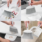 NACENA Small Dust Pan and Brush Set, Mini Broom and Dustpan Set Small Hand - Image 5
