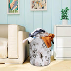 Compass Anchor Sailboat Nautical Laundry Basket Oxford Cloth Laundry Hamper - Image 7