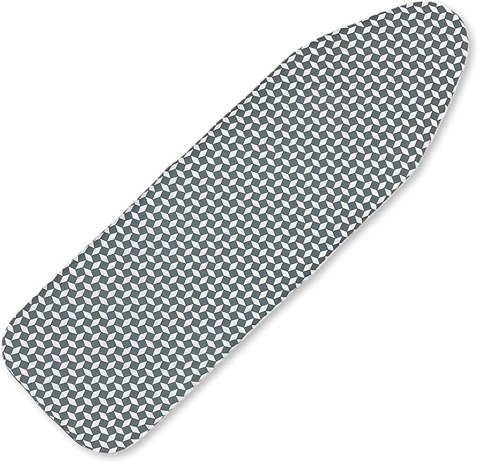 Ironing Board Cover and Pad, Sewn-in Thick Feltpads, Elastic Edge, Fits by Unknown