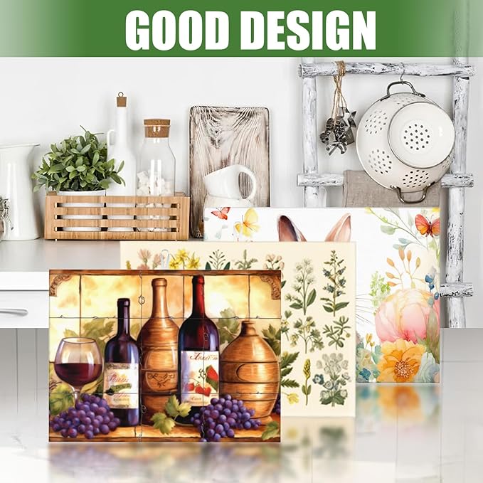 Large Dish Drying Mats For Kitchen Counter Microfiber Kitchen Drying Mat XL - Image 4