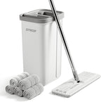 JOYMOOP Mop and Bucket with Wringer Set, Hands Free Flat Floor Mop and Bucket - Image 9
