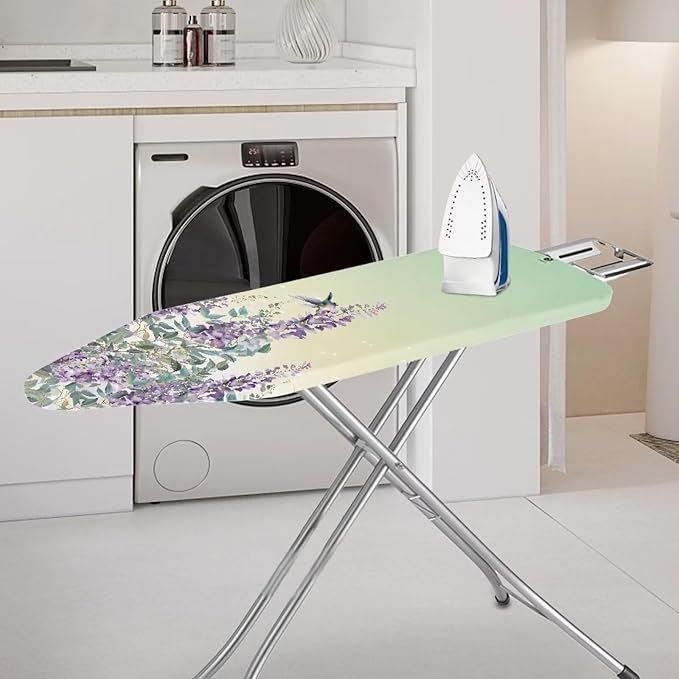 Hummingbird Lavender Ironing Board Cover Heat Reflective Anti-dust, Soft Fabric - Image 2