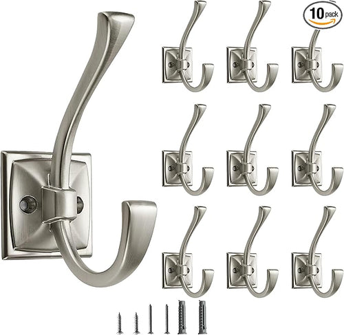 10 Pack Decorative Heavy Duty Towel Hooks by CABDM
