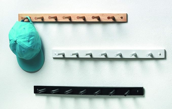 Spectrum Diversified Wood Hook Rack, 7 Peg - Image 7