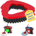 1 Pack Scrub Brush Replacement Head by TidyMonster