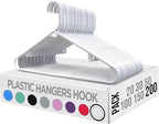 Utopia Home Plastic Hangers 200 Pack - Image 7