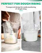 4QT NSF Round Food Storage Containers - Image 3