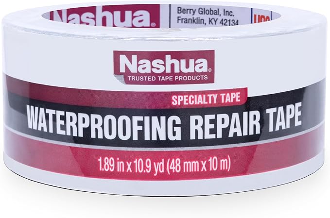 Nashua 361-11 Foil Tape for Waterproofing Repair, 11 mil Thick, 10 m Length by TapesbyBerryGlobal