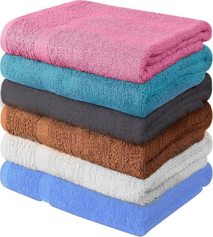 100% Cotton Bath Towel Set – Soft, Absorbent Towels - Image 3
