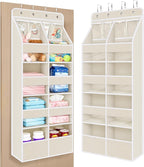 Univivi 5-Shelf Fabric Door Storage Over Door Hanging Organizer by Univivi