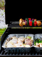 40 Pack Disposable Aluminum Pans Combo Set - Image 7