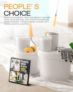 9x12 Ft Plastic Drop Cloths, Waterproof & Dust-Proof Tarp - Image 5