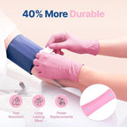 Schneider Nitrile Exam Gloves, 4-mil Medical Gloves Disposable Latex Free - Image 4