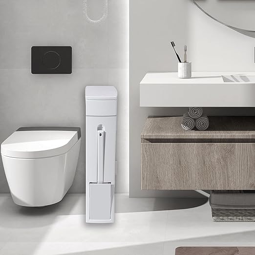 Slim Bathroom Trash Can, Bathroom Trash Can - Image 7