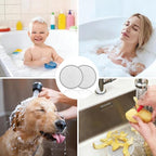 Drain Hair Catcher, Drain Strainer, Stainless Steel and Silicone - Image 6