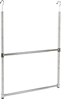 Oceanstar ACR1538C 2-Tier Portable Adjustable Rod Closet Hanger by Oceanstar