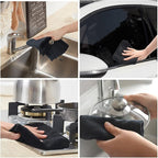 KinHwa Kitchen Washcloths for Dishes Absorbent Microfiber Dish Cloths Quick Dry - Image 5