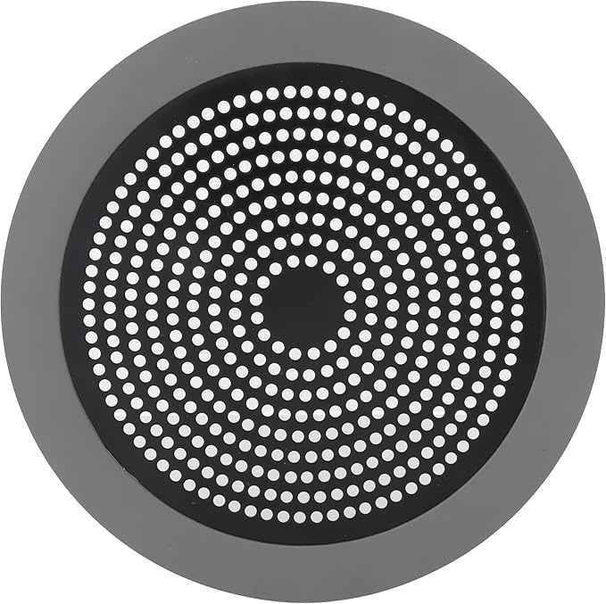 Danco 11085 Shower Drain Strainer, 5-3/4 inch, Matte Black by DANCO