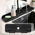 17 Inch Faucet Mat For Kitchen Sink Splash Guard Behind Faucet, ，5°Slope Fast by Unknown