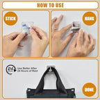 6 Pcs Adhesive Wall Hooks for Hanging - Image 5