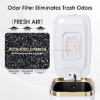 CEROELDA Small Bathroom Trash Can - Image 4