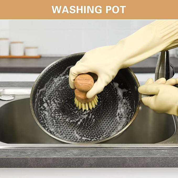 Wooden Dish Brushes, Dish Dishwashing Brush - Image 7