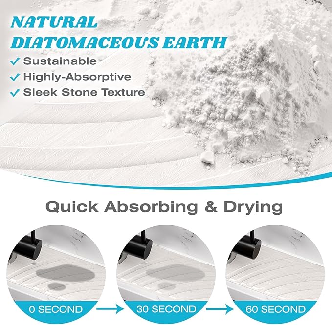 Stone Faucet Mat for Kitchen Sink - Image 4