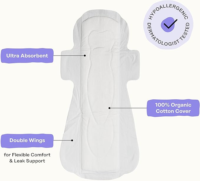 Honey Pot Calming Overnight Sanitary Pads - Image 4