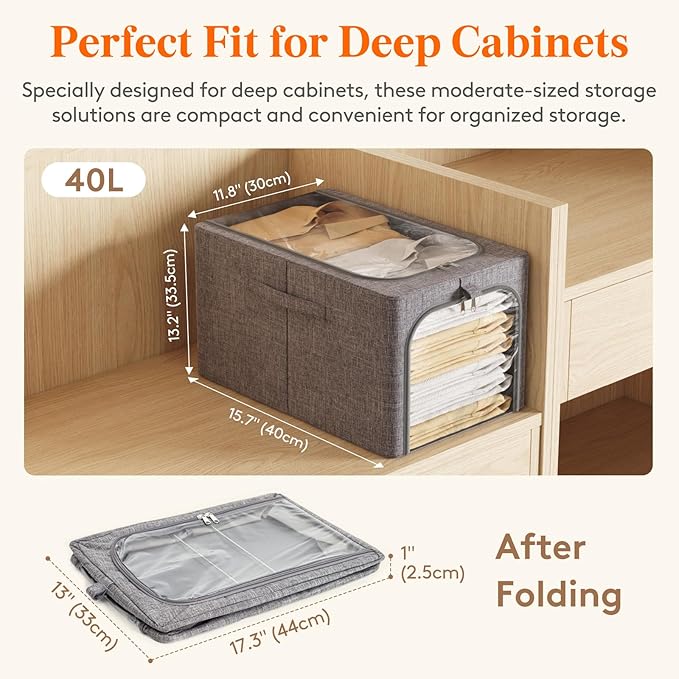 Lifewit Clothes Storage Bins - Image 4