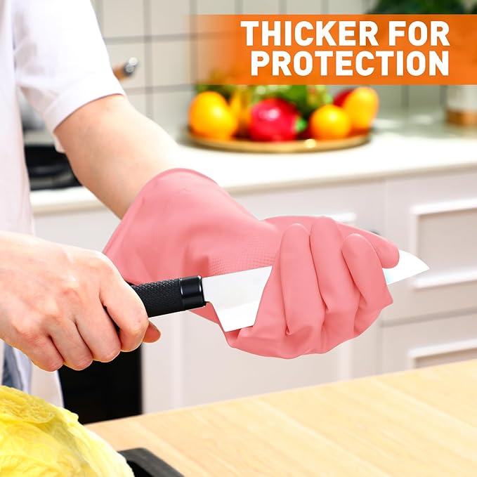 Sawysine 30 Pairs Rubber Gloves - Image 5
