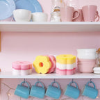 Tioncy 12 Pack Pink Flowers Sponges Bulk Spring Kitchen Decor Dual Sided - Image 6