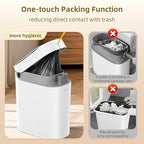 MOPALL Bathroom Trash Can with Lid, Motion Sensor Trash Can Automatic Touchless - Image 5