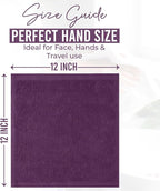 DAN RIVER 12 Pack Wash Cloths for Showering - Image 2