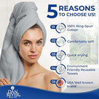 DAN RIVER 8 PC Luxury Bath Towels - Image 5