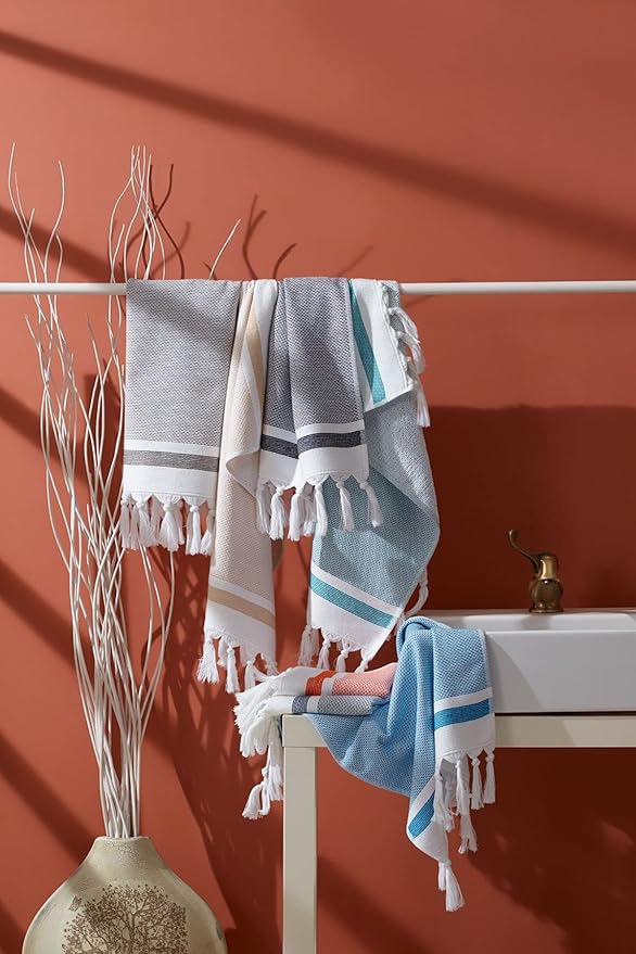 sea me at home Turkish Hand Towels - Image 2