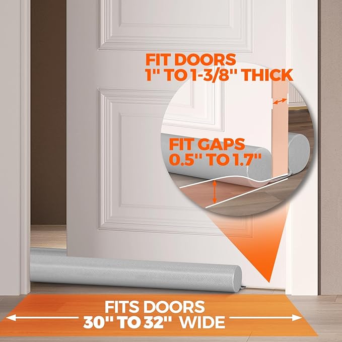 Holikme Door Draft Stopper Door Stoppers - Image 5