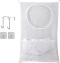 Hanging Laundry Hamper, Over The Door Laundry Hamper, Mesh Hanging Laundry Bag by fahombag