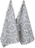 DII Cotton Dish Towel Set Damask Print by DII