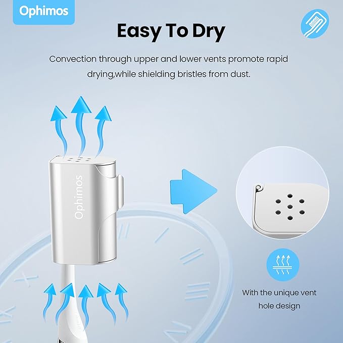 Aluminum Alloy Toothbrush Head Cover/Cap/Protector Case, Travel Toothbrush - Image 4