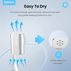 4 Count Aluminum Alloy Toothbrush Cover Caps - Image 5