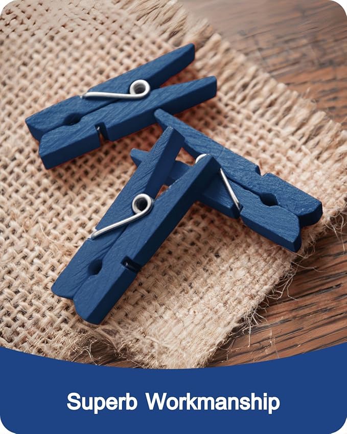 Mini Clothes Pins for Photo, Little Baby Shower, Display Artwork - Image 8
