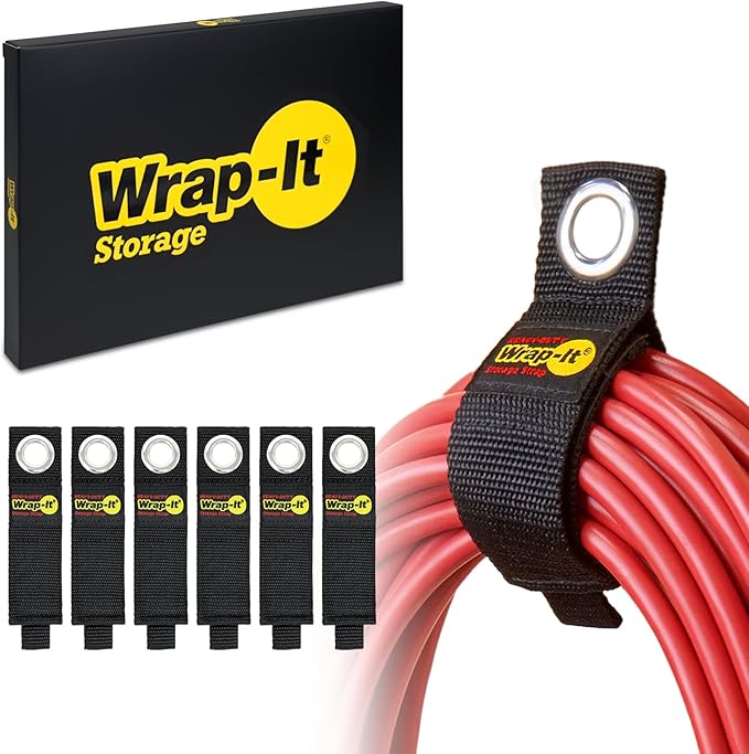 Heavy-Duty Wrap-It Storage Straps, 10-inch by Wrap-ItStorage