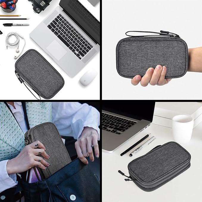 Electronics Organizer Case, Cable Organizer Bag Waterproof Electronic - Image 5