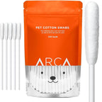 Cotton Swabs for Dogs and Cats by ARCAPET
